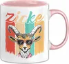 Zicke Tasse Geschenk Retro Vintage Ziege Landwirt Produktbild-Vorschau 1