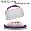 BigDean Kuchen Transportbox Rund in Brombeerfarbe – Produktbild-Vorschau 6