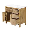 Meuble sous-vasque Merax, 91 cm, armoire de salle de bain Voir les images du produit 13