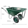 Matrix XXL Schubkarre Stall Pferde Garten Großmuldenkarre Produktbild-Vorschau 6