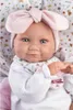 Llorens Baby Doll Tina Pink avec sac de couchage 40 cm Voir les images du produit 4