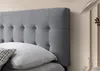 Čalúnená posteľ 140x200 a 160x200 cm manželská posteľ s Náhľad obrázku produktu 4