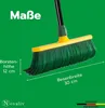Novaliv Premium Krallenbesen mit Stiel 30cm, Spezialbesen Produktbild-Vorschau 4