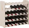 vidaXL Stojak na wino 67,5x25x60 cm lite drewno sosnowe Podgląd zdjęcia produktu 4