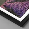 Gerahmtes Poster - Schwarzer Rahmen - Lavendel Berge Feld - Produktbild-Vorschau 2