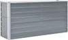 vidaXL Garten-Hochbeet Verzinkter Stahl 160x40x77 cm Grau Produktbild-Vorschau 2