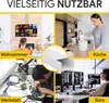 Kabelkanal aus hochwertigem PVC weiß Kabelleiste 2m - 1 Produktbild-Vorschau 6