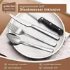 36 teiliges Edelstahl Besteckset mit Steakmesser, Besteck Produktbild-Vorschau 4