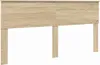 vidaXL Rama łóżka z wezgłowiem dąb sonoma 200 x 200 cm Podgląd zdjęcia produktu 7