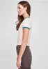 Urban Classics - Damen Stretch Jersey Cropped T-Shirt Produktbild-Vorschau 2