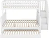 Merax Etagenbett 90x200/140x200/90x190cm Ausziehbett mit Produktbild-Vorschau 11