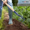 KOTARBAU® Handgrubber mit 3 Zinken Metall Blumenkralle Produktbild-Vorschau 2