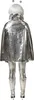 Cape Alien silber Stehkragen Weltall Karneval Fasching Produktbild-Vorschau 2