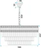 Lampe Suspendue Toolight G047-CP 40cm Gold Voir les images du produit 7