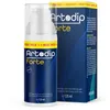 A product shot of a bottle of Artodip Forte gel and its packaging. Produktbild-Vorschau