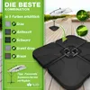tillvex® Pied de parasol noir 60 litres / 80 kg - 4 pièces Voir les images du produit 6