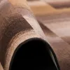 Designer Velour Teppich Mystic Karo Braun, Größe:160x200 cm Produktbild-Vorschau 3