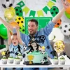 Fußball Tortendeko Set für Kindergeburtstag - 28 Stück Produktbild-Vorschau 3