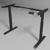 A black, height-adjustable desk frame with a control panel. Podgląd zdjęcia produktu