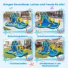 COSTWAY Hüpfburg mit Rutsche, Planschbecken, Kletterwand, Produktbild-Vorschau 5