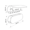 Skye Decor, Kroma Hanger - White, wieszak na płaszcze, 100% Podgląd zdjęcia produktu 5