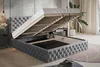 AX LIVING Bett 180x200 Silino VIII Eleganz Funktionalität Produktbild-Vorschau 6