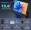 Portable Monitor 15.6 Zoll Tragbarer Mobiler Monitor FHD Produktbild-Vorschau 5