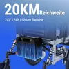 Hochleistungs Rollstuhl Elektrisch Faltbar Leicht bis Produktbild-Vorschau 3