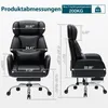 HOFFREE Ergonomická kancelárska stolička s kolieskami, Náhľad obrázku produktu 9