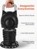 SucceBuy Kettlebell regolabile con 7 pesi da 2 a 20 kg, Anteprima dell’immagine prodotto 2