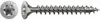 Set di 25 viti SPAX in acciaio inox testa svasata torx, Anteprima dell’immagine prodotto 2