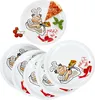 6er Set Alberto Pizzateller Ø30,5cm 6 Personen XL-Teller Produktbild-Vorschau 1