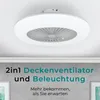 Noaton® Deckenventilator mit Beleuchtung 11055W Callisto, Produktbild-Vorschau 6