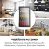 Klarstein Mini Kühlschrank mit Glastür, Mini-Kühlschrank Produktbild-Vorschau 2