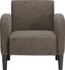 vidaXL Fotel z podłokietnikami ciemnoszary 54 cm imitacja Podgląd zdjęcia produktu 3
