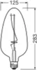OSRAM Vintage 1906 LED Big Special Shapes 4W 818 Rauchglas Produktbild-Vorschau 3