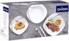 A box of Orion tableware, showing a selection of plates and a bowl with food on them. Náhled obrázku produktu
