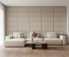 Komvortowy | Polsterpaneel | Wandkissen Velours Beige 50x40 Produktbild-Vorschau 3