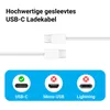 USB-C Ladegerät 20W + 2m USB-C Ladekabel – Schnellladegerät Produktbild-Vorschau 2