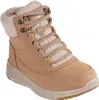 A single tan boot with cream sherpa lining is shown against a white background. Voir les images du produit