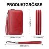 OKWISH Damen Geldbörse , Geldbeutel Klein und im Kurzformat Produktbild-Vorschau 6