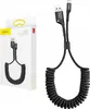 Baseus Spring Lightning Cable 1M 2A (Noir) Voir les images du produit 1