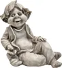 Dekofigur Wichtel lustige Gartendeko Gnom Gartenfigur Troll Produktbild-Vorschau 1