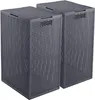 Curver Kaya Wäschekorb mit Deckel – 2er-Set – je 60 Liter – Produktbild-Vorschau 1