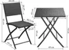Casaria® Ensemble 3 pièces de balcon en Polyrotin ROM set Voir les images du produit 3