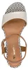 Tamaris Damen Sandalette Sandale Metallic Lack Blockabsatz Produktbild-Vorschau 7
