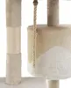 lionto Kratzbaum für Katzen 112 cm hoch, mit Höhle, Produktbild-Vorschau 4