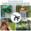 Doppelauslauf-Wasserhahn 1/2 Zoll, Messing, frostsicher, 2 Ausgänge Voir les images du produit