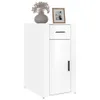 vidaXL Büroschrank Hochglanz-Weiß 40x49x75 cm Holzwerkstoff Produktbild-Vorschau 4