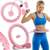 Gymtek® Hula Hoop obruč s závažím a počítadlom – fitness Náhľad obrázku produktu 1